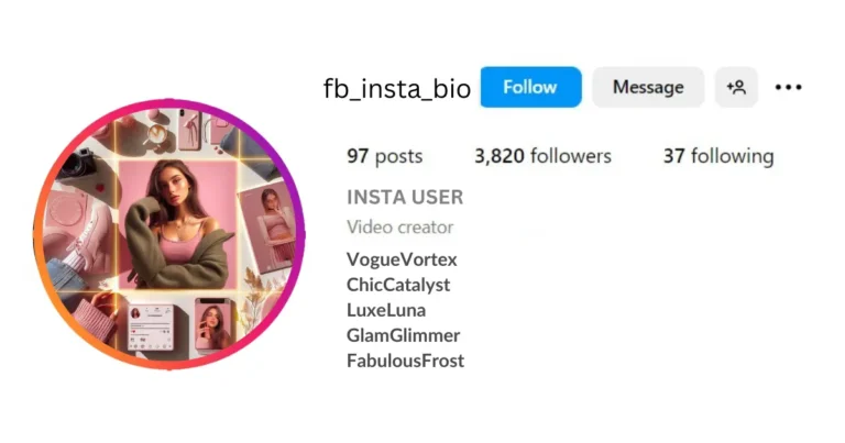 This image showing "Stylish and Unique username for Instagram for Girl"